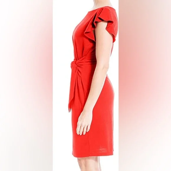 Max Studio Faux Side Knot Dress - Picture 2 of 10